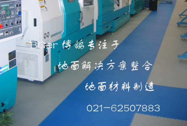 斗山公司中型設備組裝生產(chǎn)車間地面處理做法